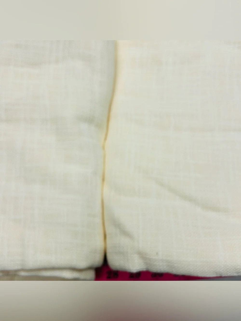 QUINCE Set Of 2 48x96 Cotton Sheer Curtains Ivory 0380